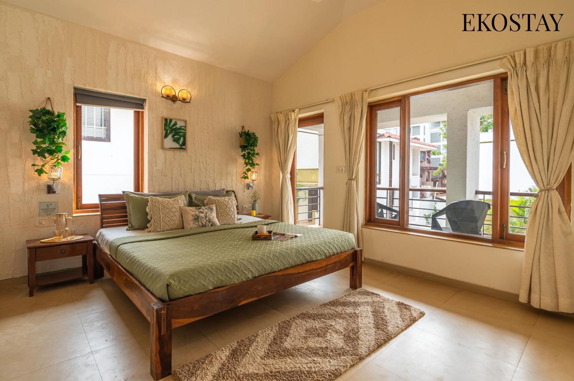 Eko Stay - Solace Villa I Charming Villa Close To Candolim Beach Exterior foto